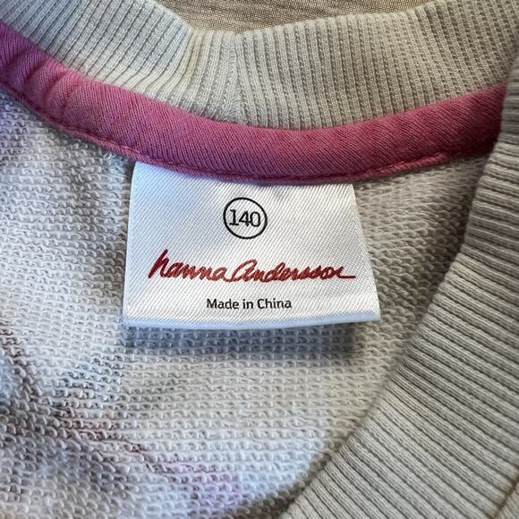 Hanna Andersson Floral Sweatshirt 140cm - Picture 7 of 8
